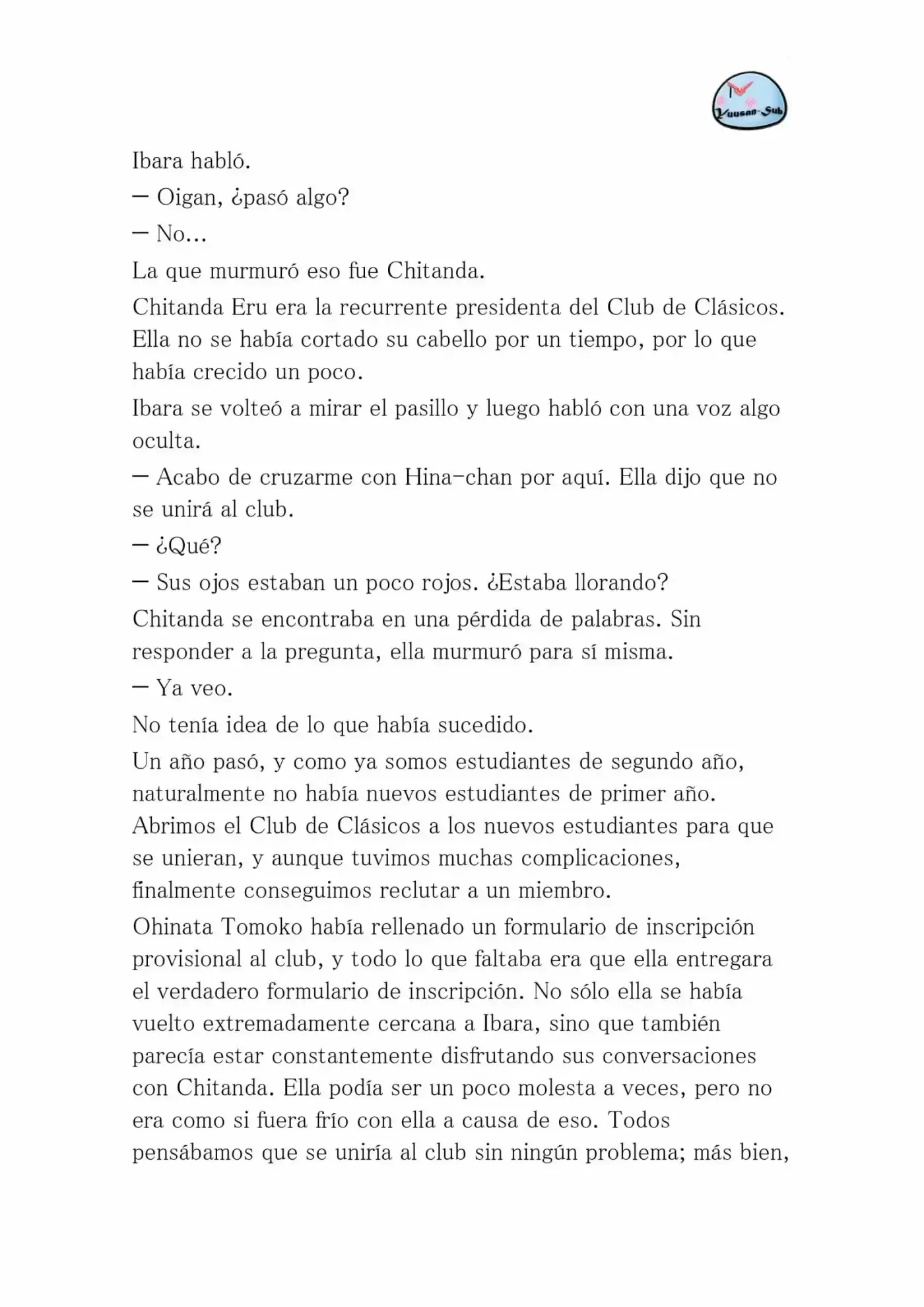 Hyouka (novela) (2001) - Capítulo 32 - Página 14 - LectorTMOo