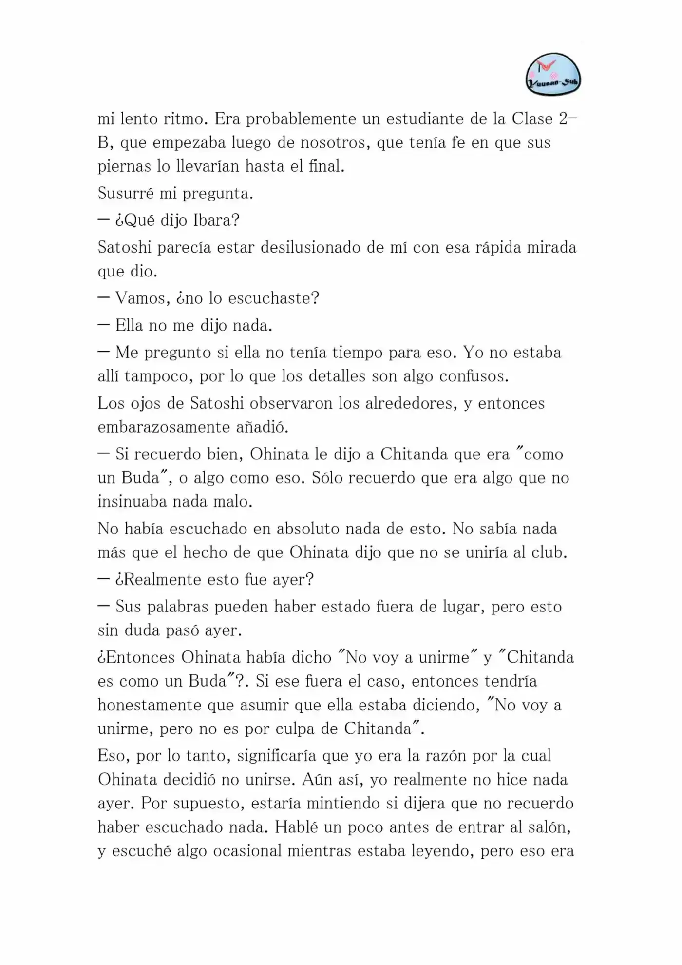 Hyouka (novela) (2001) - Capítulo 32 - Página 18 - LectorTMOo
