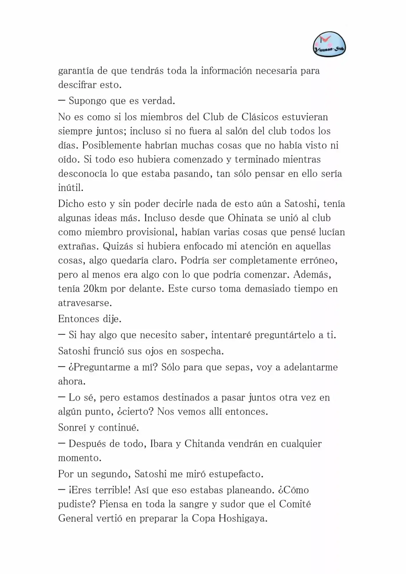 Hyouka (novela) (2001) - Capítulo 32 - Página 23 - LectorTMOo