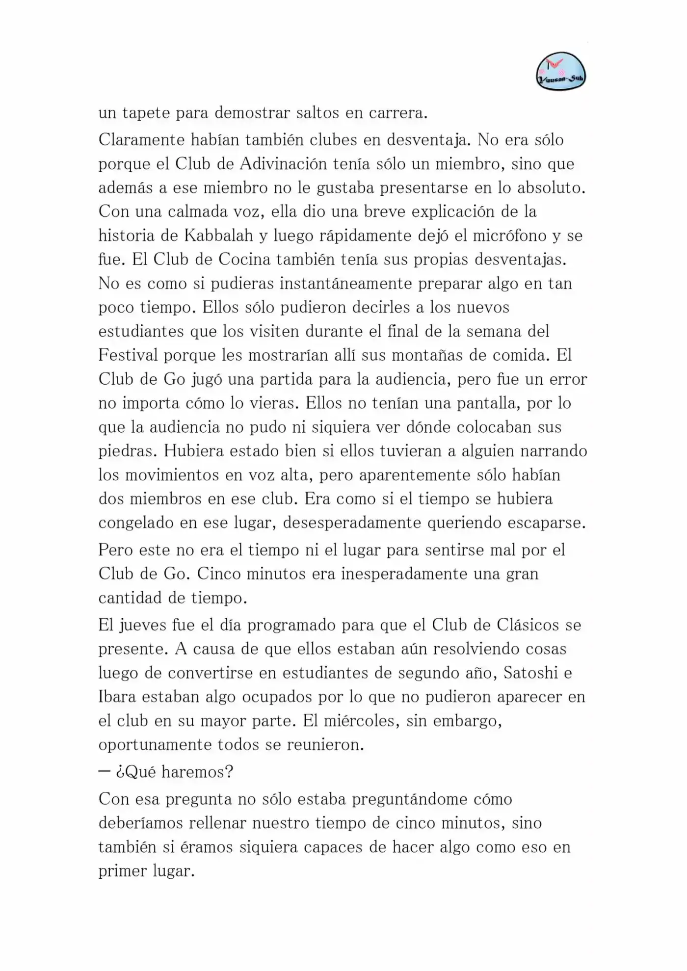 Hyouka (novela) (2001) - Capítulo 33 - Página 5 - LectorTMOo