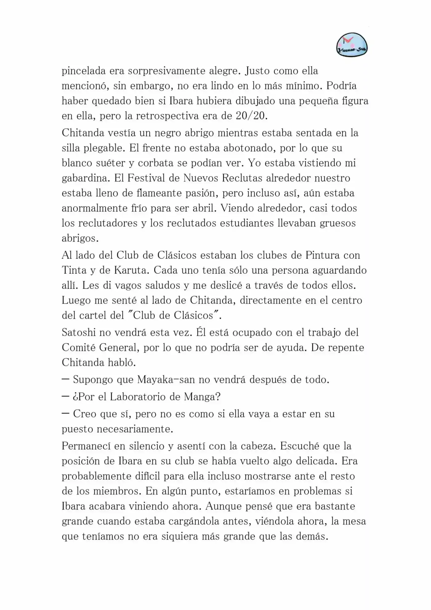 Hyouka (novela) (2001) - Capítulo 33 - Página 11 - LectorTMOo
