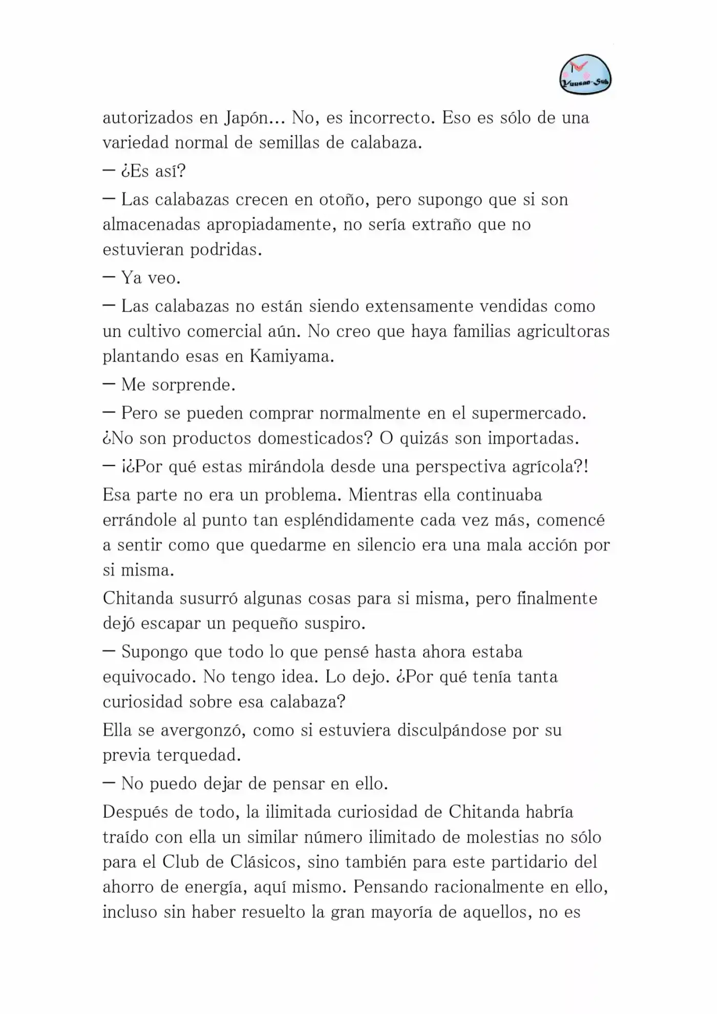 Hyouka (novela) (2001) - Capítulo 33 - Página 21 - LectorTMOo