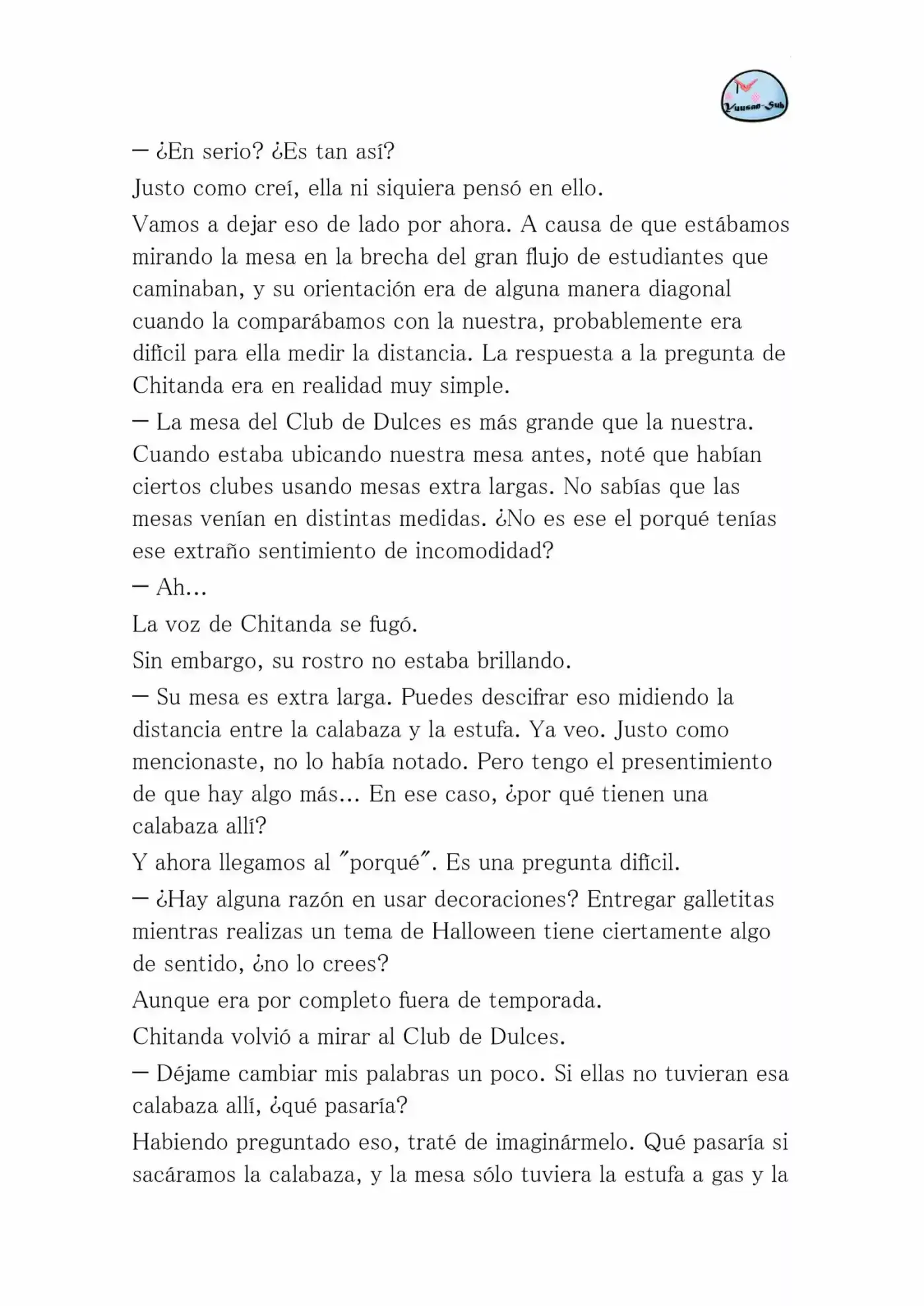 Hyouka (novela) (2001) - Capítulo 33 - Página 23 - LectorTMOo