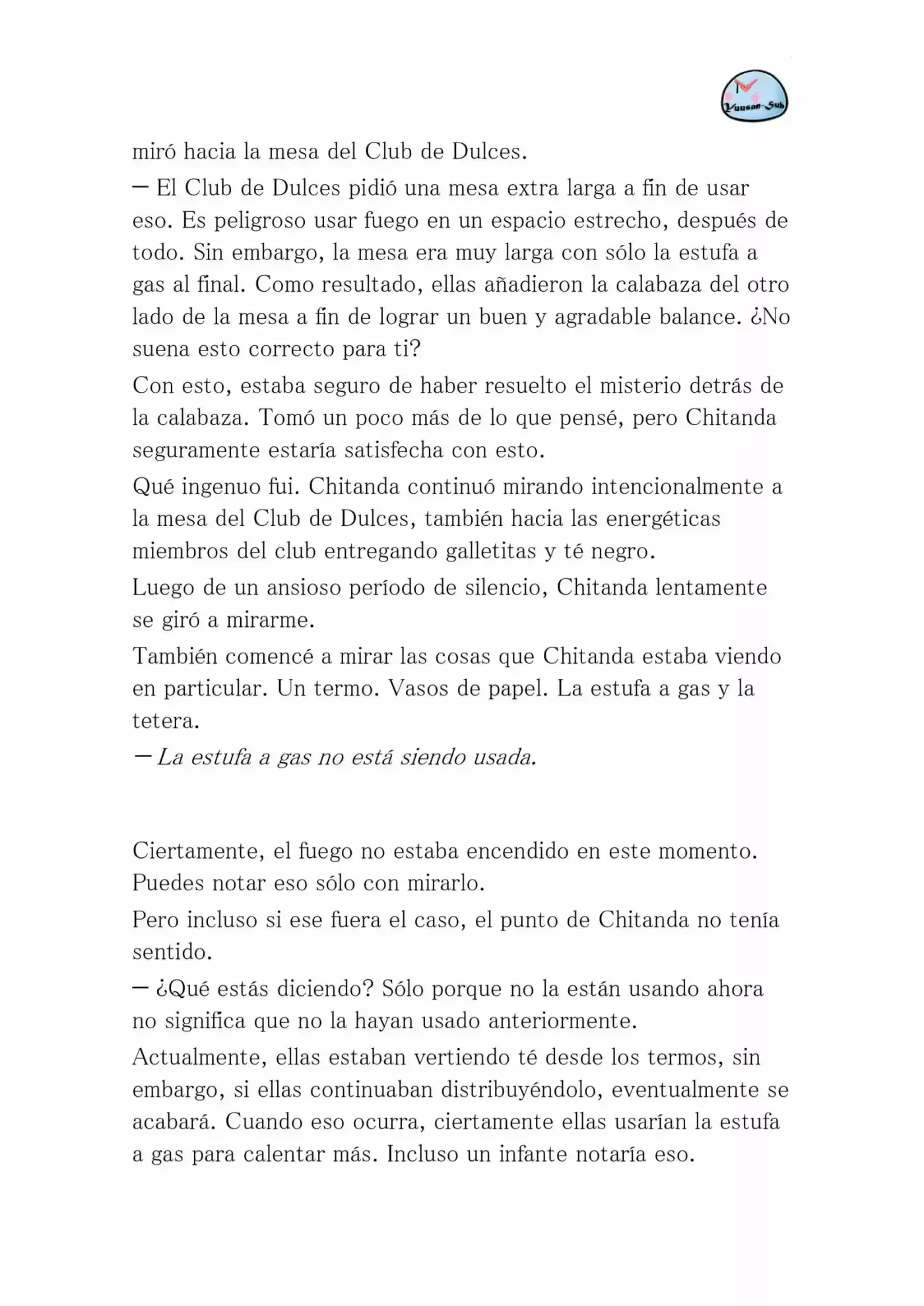 Hyouka (novela) (2001) - Capítulo 33 - Página 27 - LectorTMOo