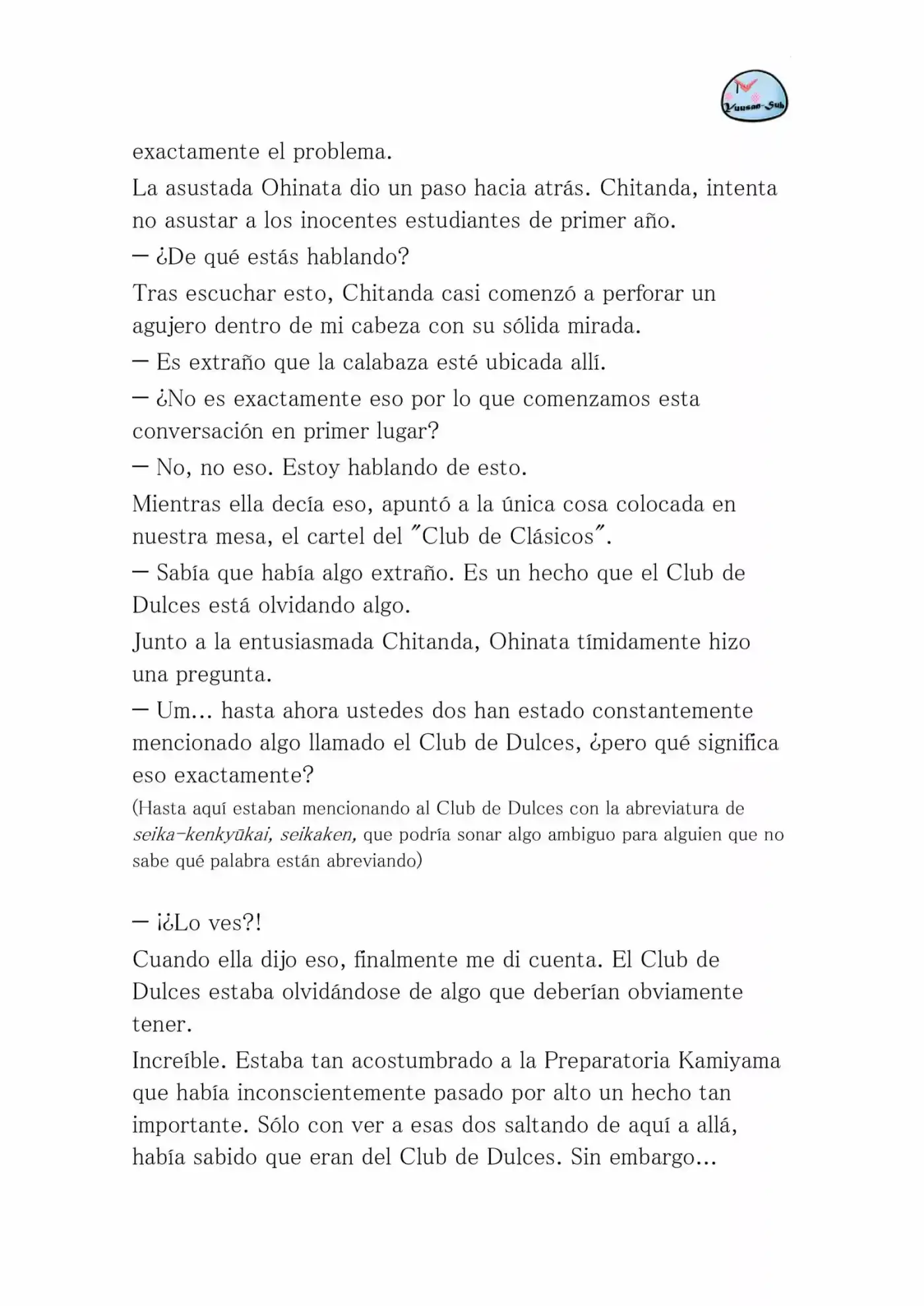 Hyouka (novela) (2001) - Capítulo 33 - Página 37 - LectorTMOo