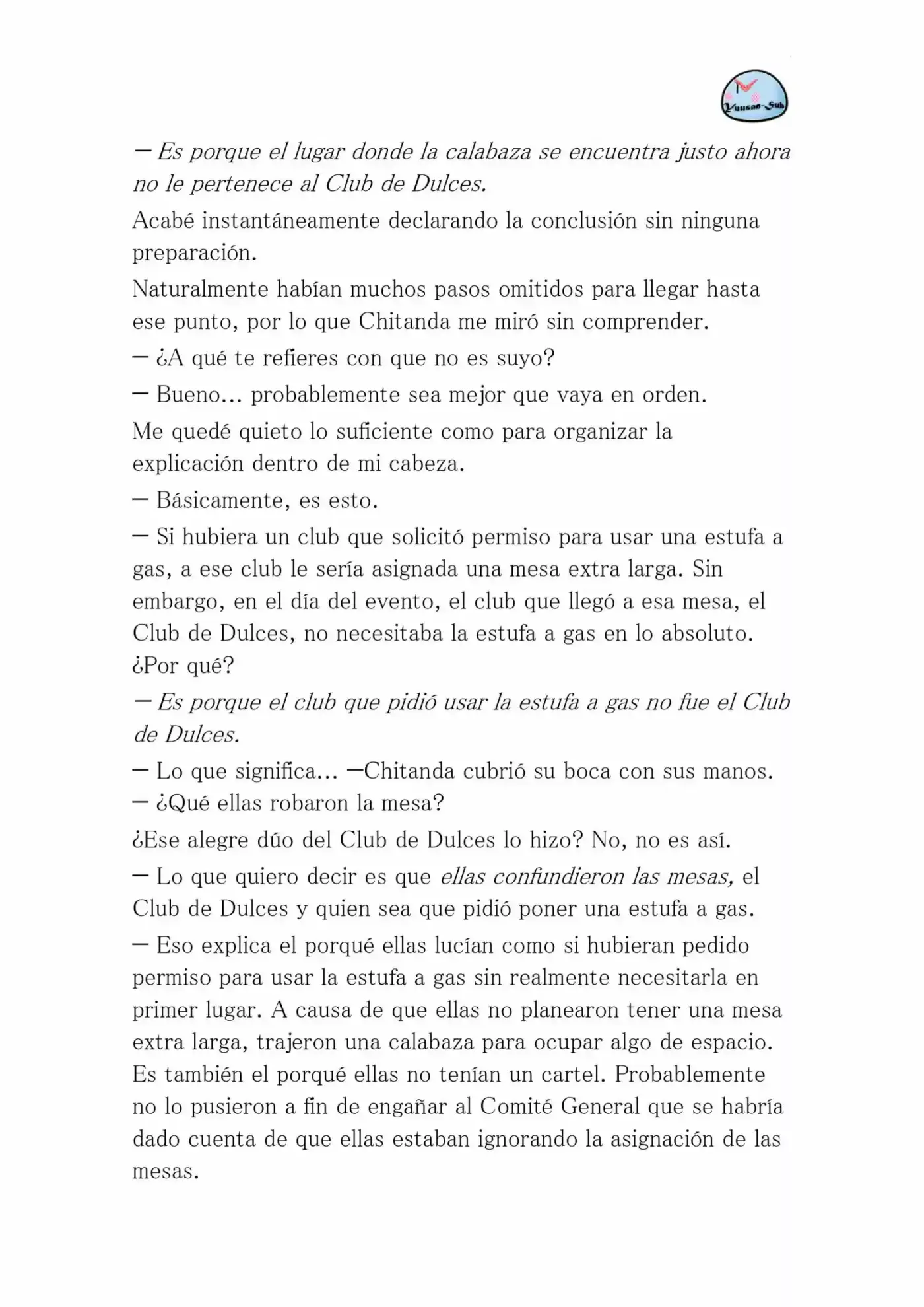 Hyouka (novela) (2001) - Capítulo 33 - Página 39 - LectorTMOo