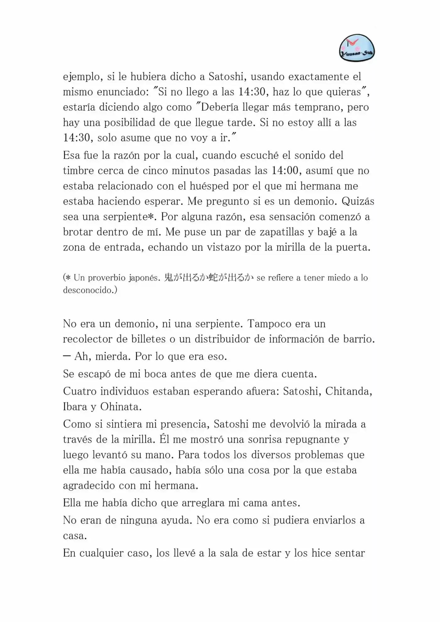 Hyouka (novela) (2001) - Capítulo 34 - Página 12 - LectorTMOo