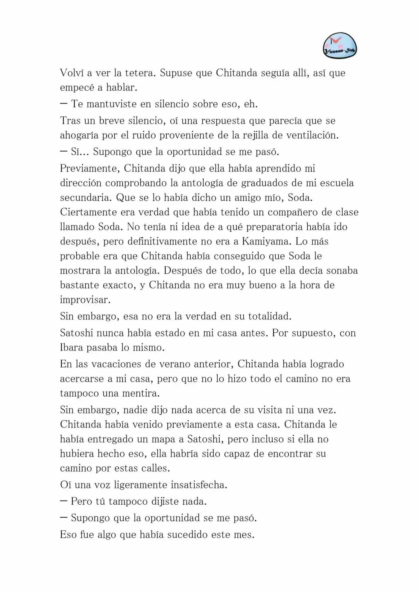 Hyouka (novela) (2001) - Capítulo 34 - Página 35 - LectorTMOo