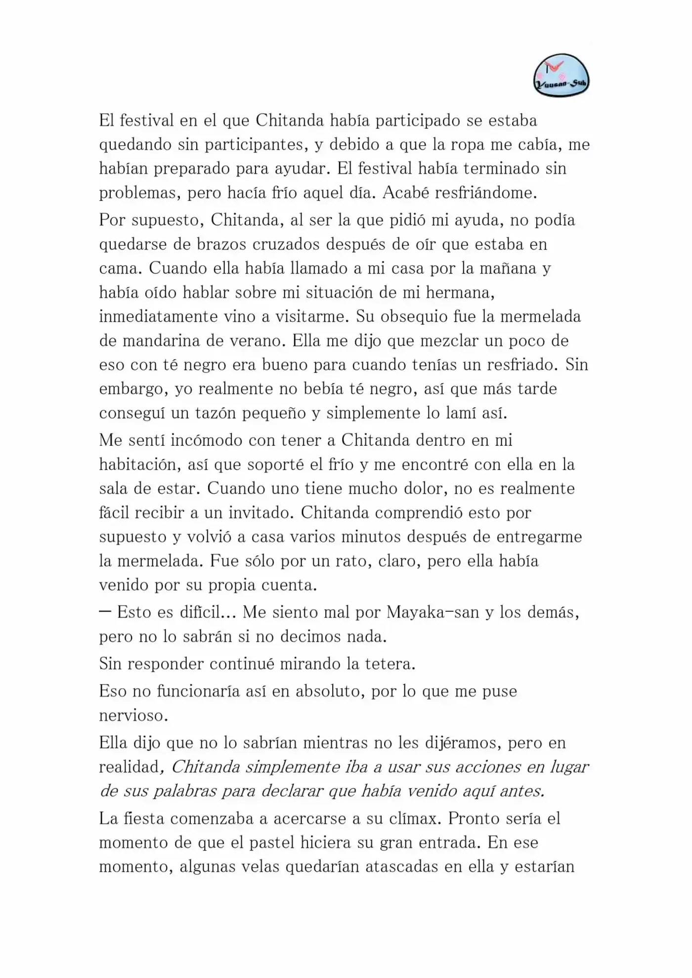 Hyouka (novela) (2001) - Capítulo 34 - Página 36 - LectorTMOo