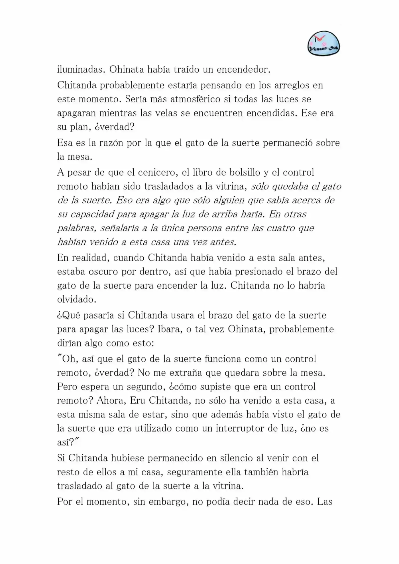Hyouka (novela) (2001) - Capítulo 34 - Página 37 - LectorTMOo
