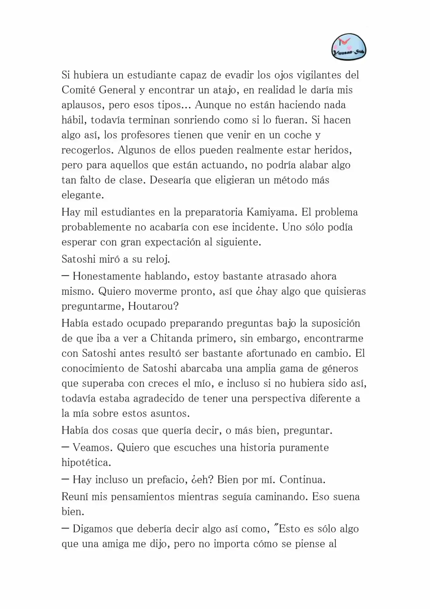Hyouka (novela) (2001) - Capítulo 34 - Página 41 - LectorTMOo