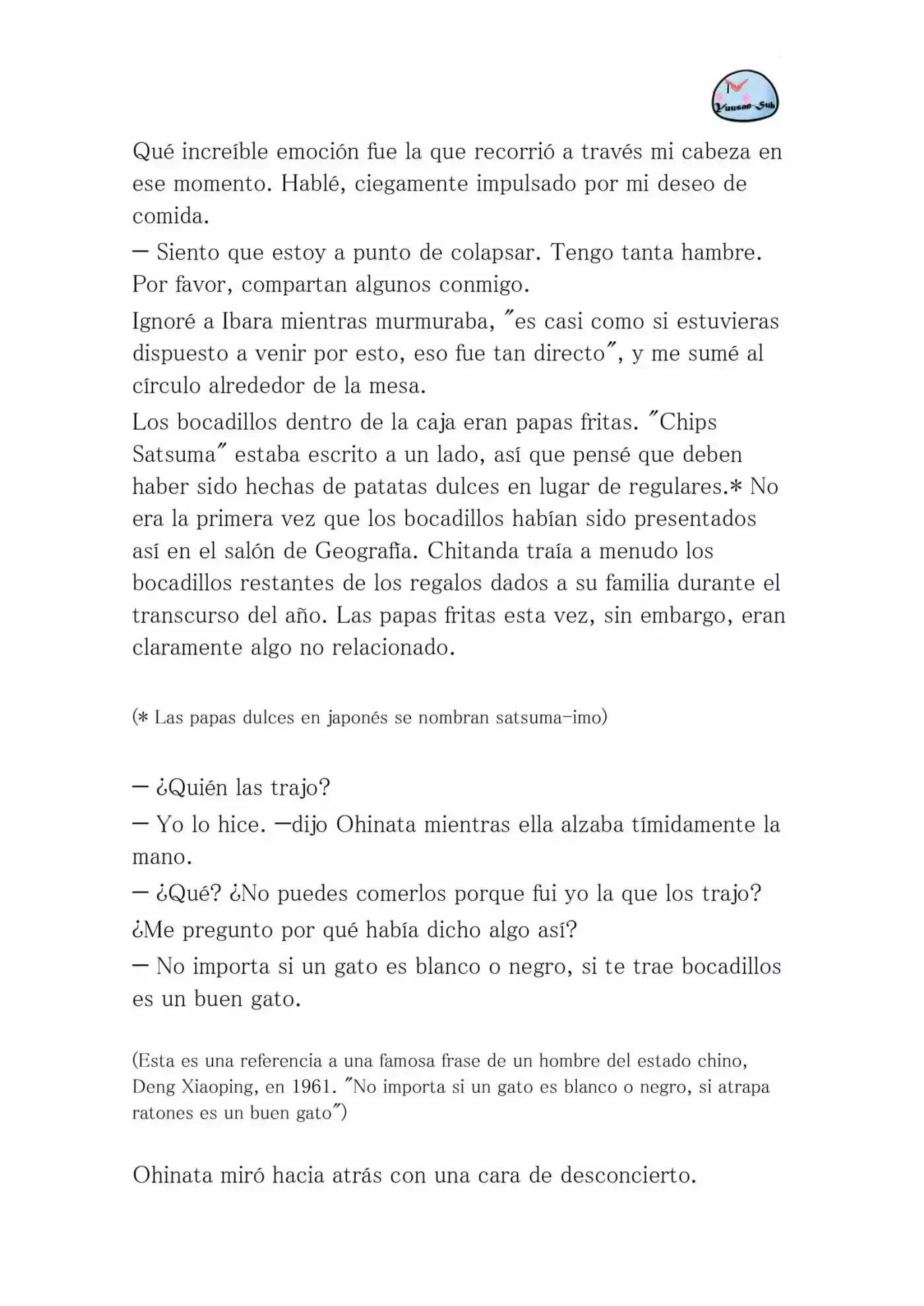 Hyouka (novela) (2001) - Capítulo 35 - Página 10 - LectorTMOo