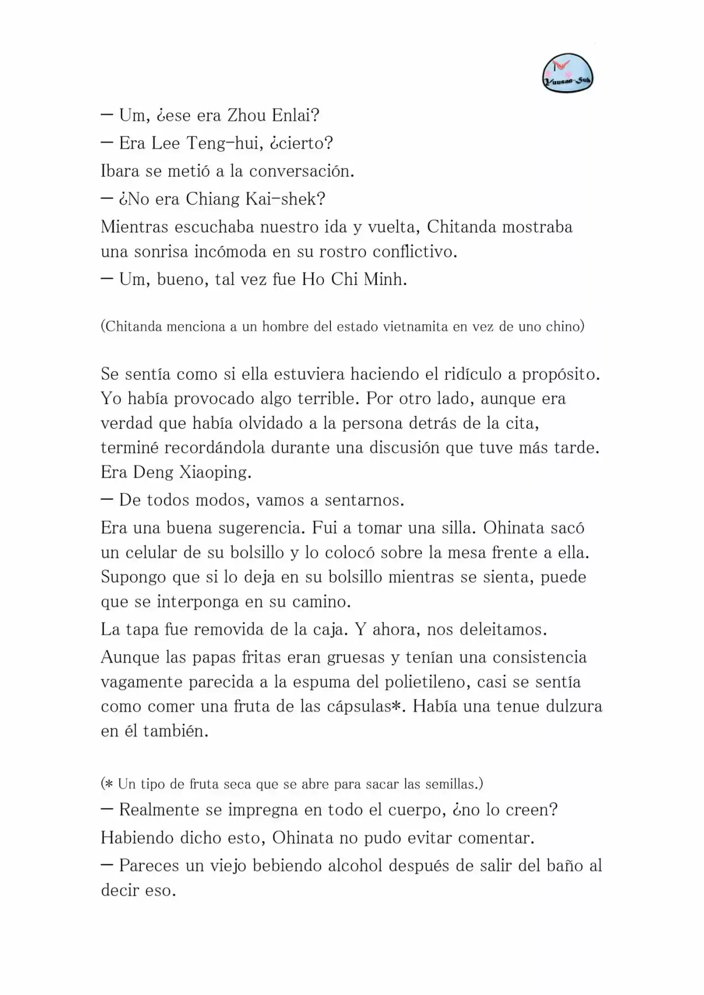 Hyouka (novela) (2001) - Capítulo 35 - Página 11 - LectorTMOo