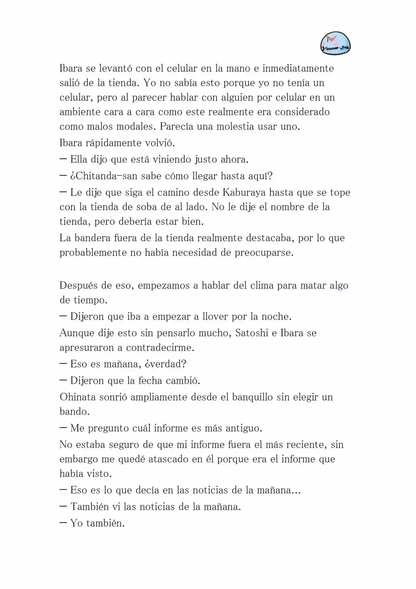 Hyouka (novela) (2001) - Capítulo 35 - Página 32 - LectorTMOo