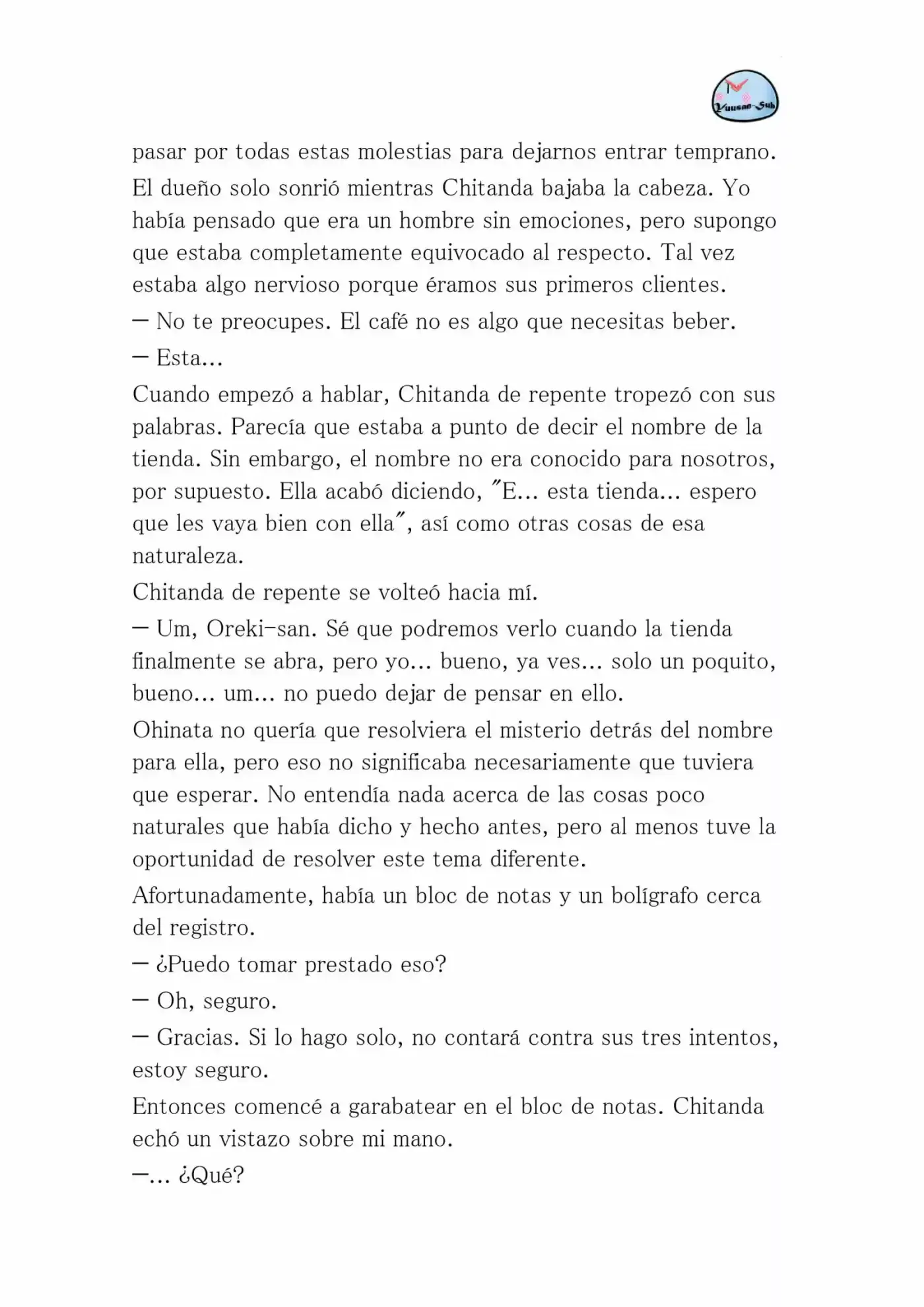 Hyouka (novela) (2001) - Capítulo 35 - Página 44 - LectorTMOo