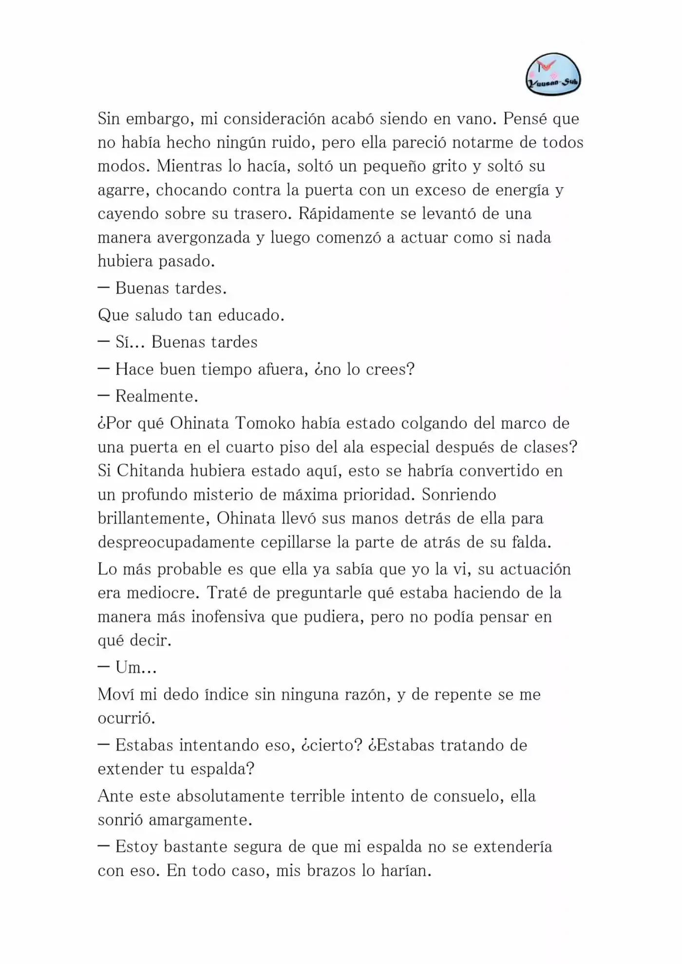 Hyouka (novela) (2001) - Capítulo 36 - Página 10 - LectorTMOo