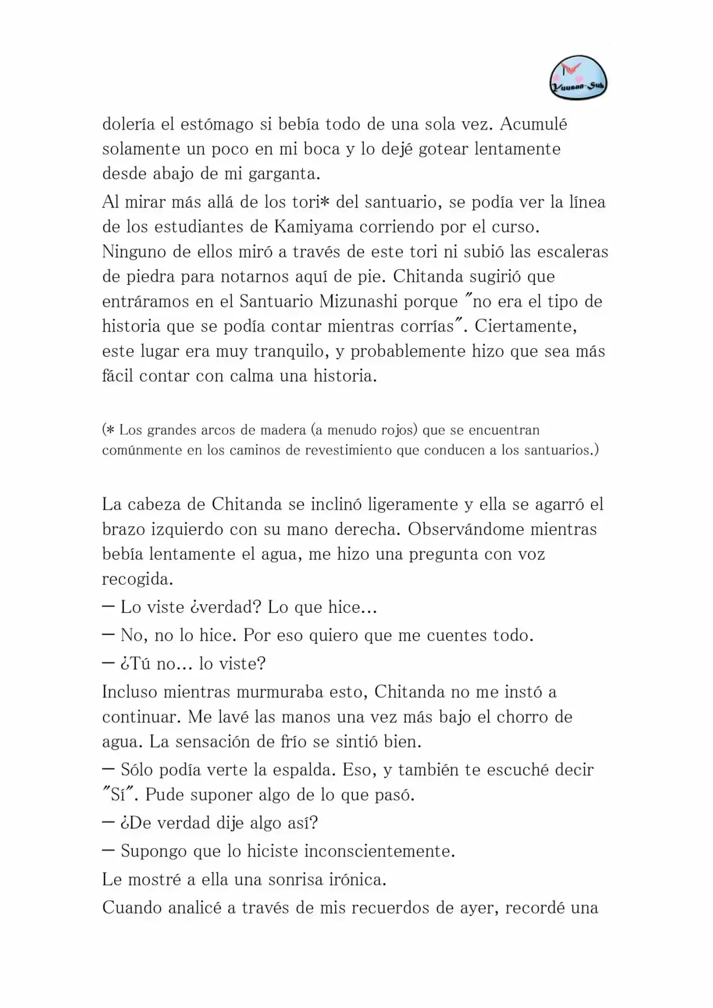 Hyouka (novela) (2001) - Capítulo 36 - Página 28 - LectorTMOo
