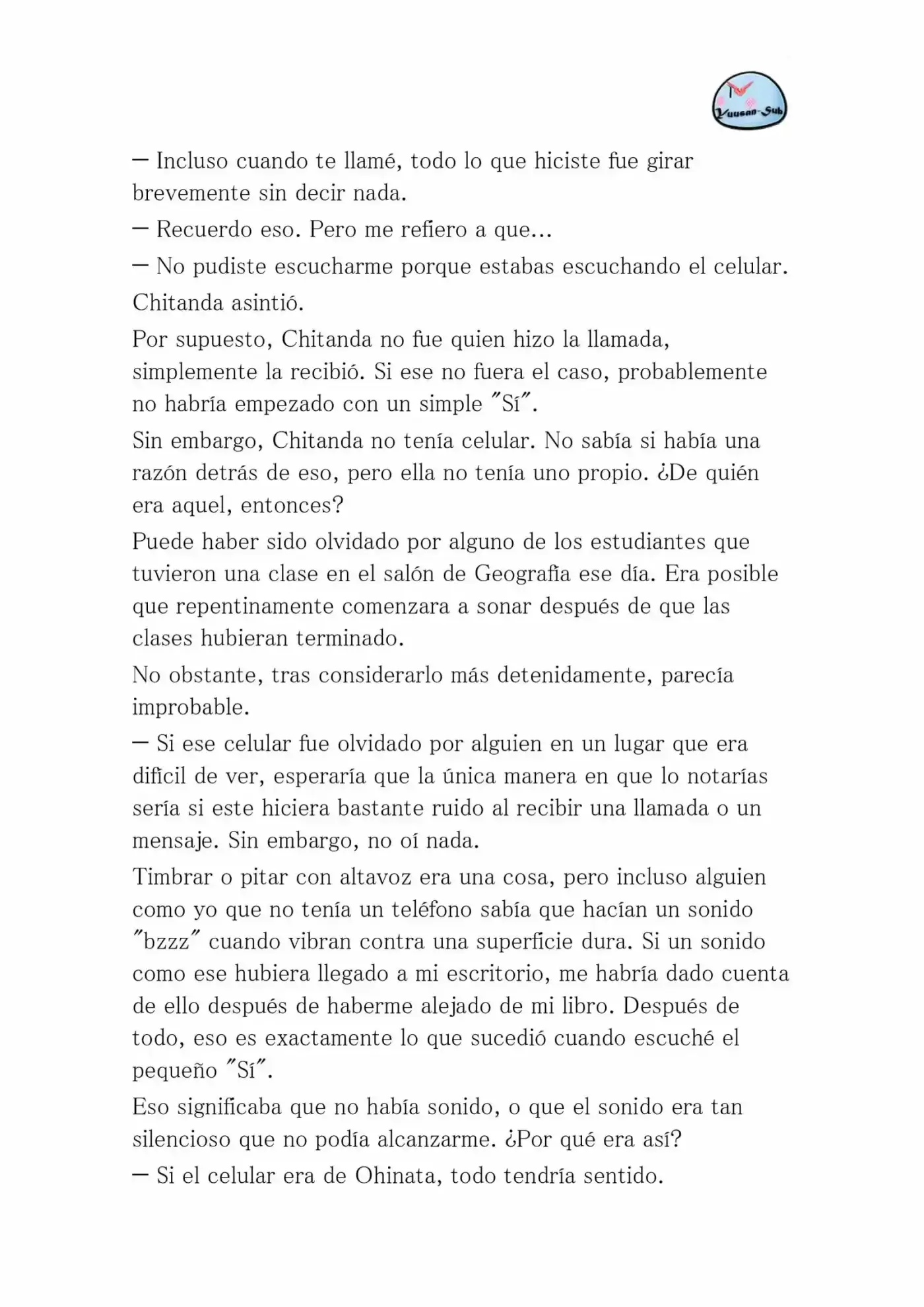 Hyouka (novela) (2001) - Capítulo 36 - Página 30 - LectorTMOo