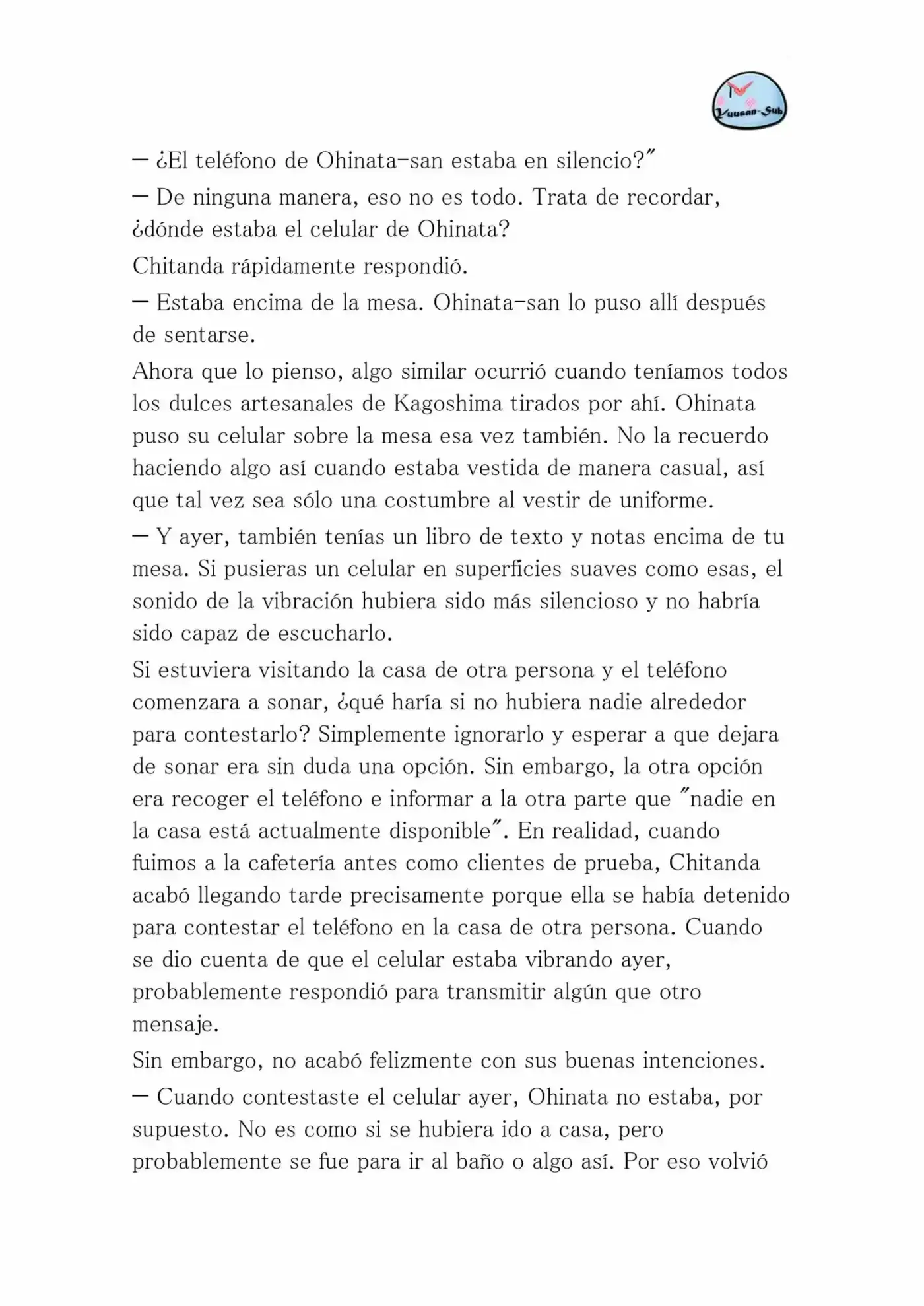 Hyouka (novela) (2001) - Capítulo 36 - Página 31 - LectorTMOo