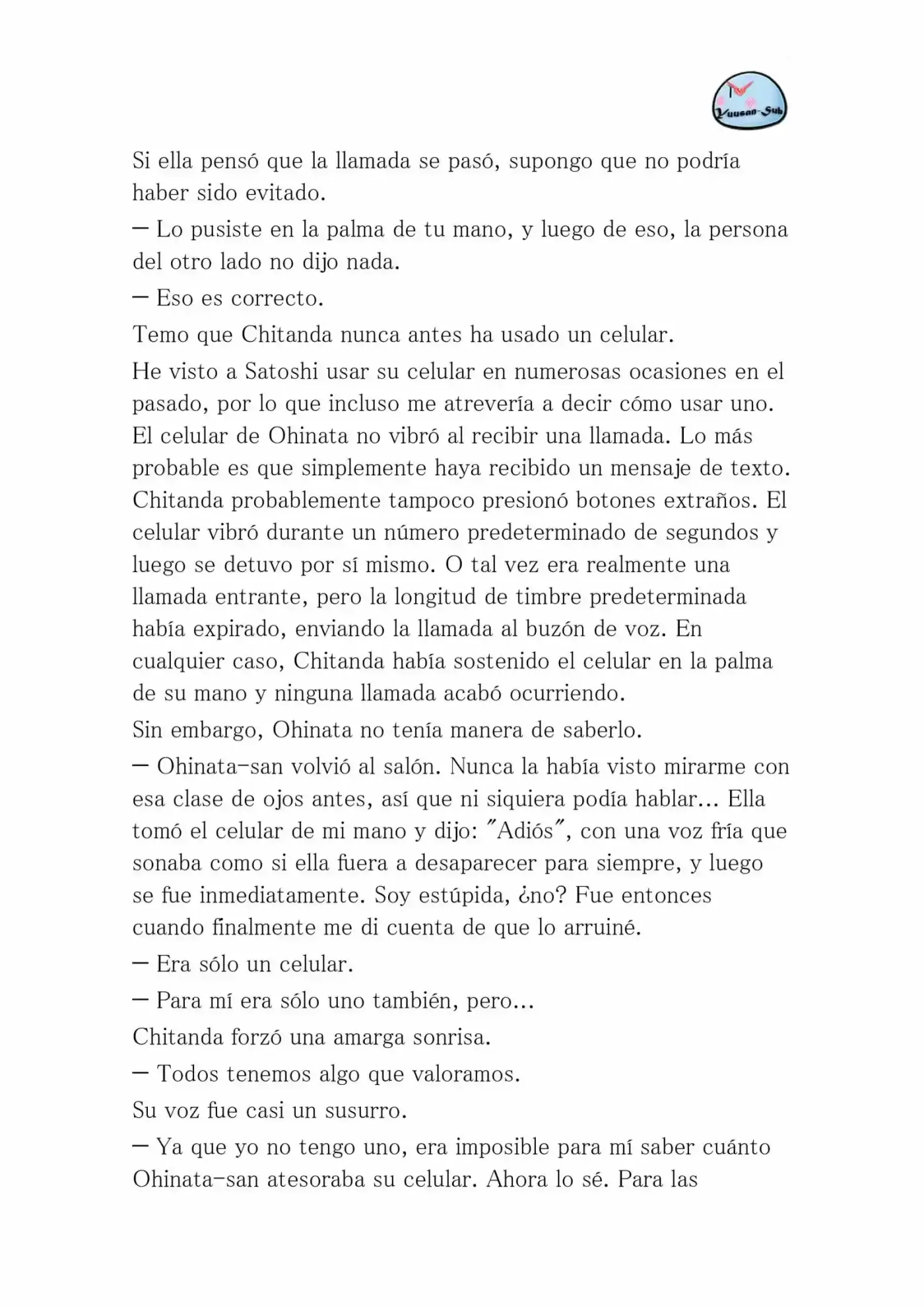 Hyouka (novela) (2001) - Capítulo 36 - Página 33 - LectorTMOo