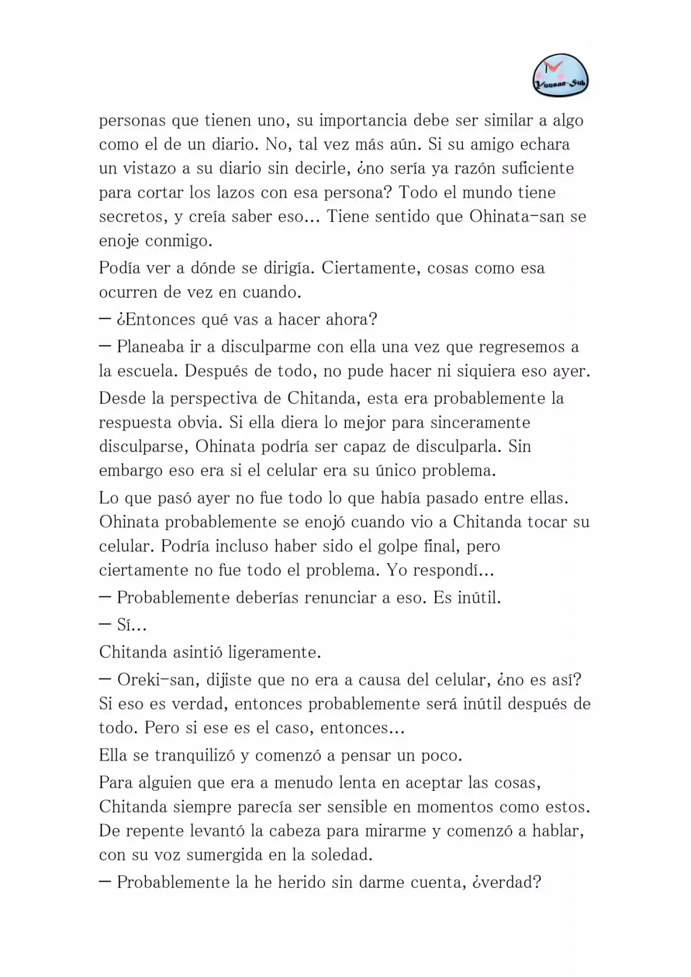 Hyouka (novela) (2001) - Capítulo 36 - Página 34 - LectorTMOo
