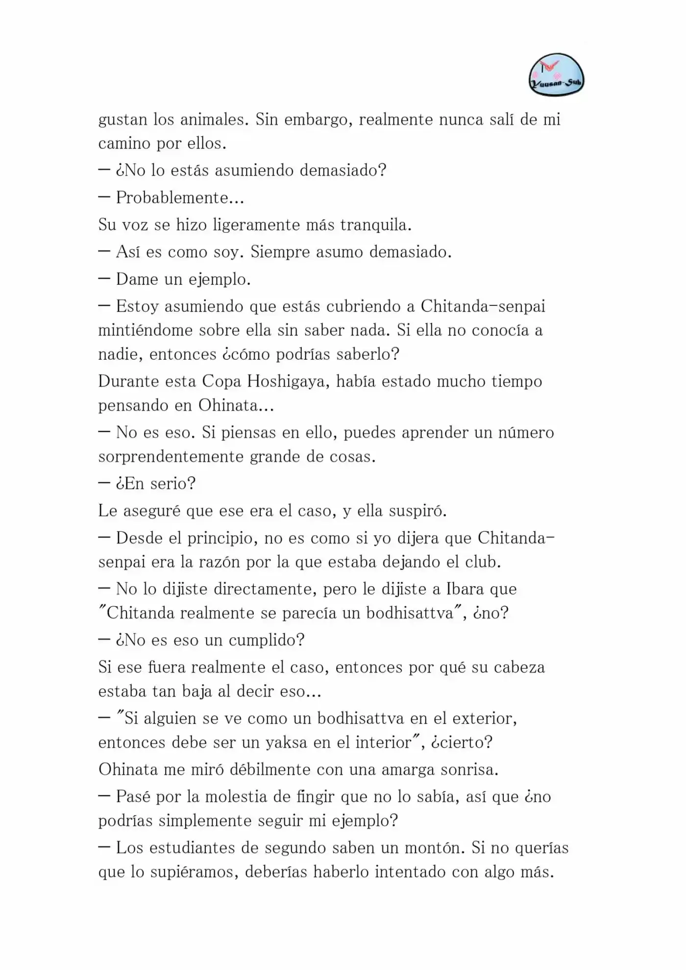 Hyouka (novela) (2001) - Capítulo 37 - Página 10 - LectorTMOo
