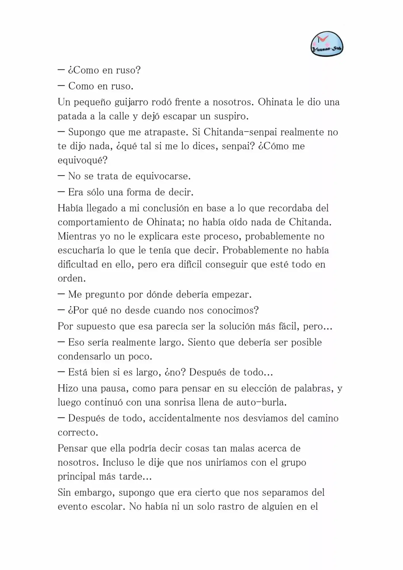 Hyouka (novela) (2001) - Capítulo 37 - Página 11 - LectorTMOo
