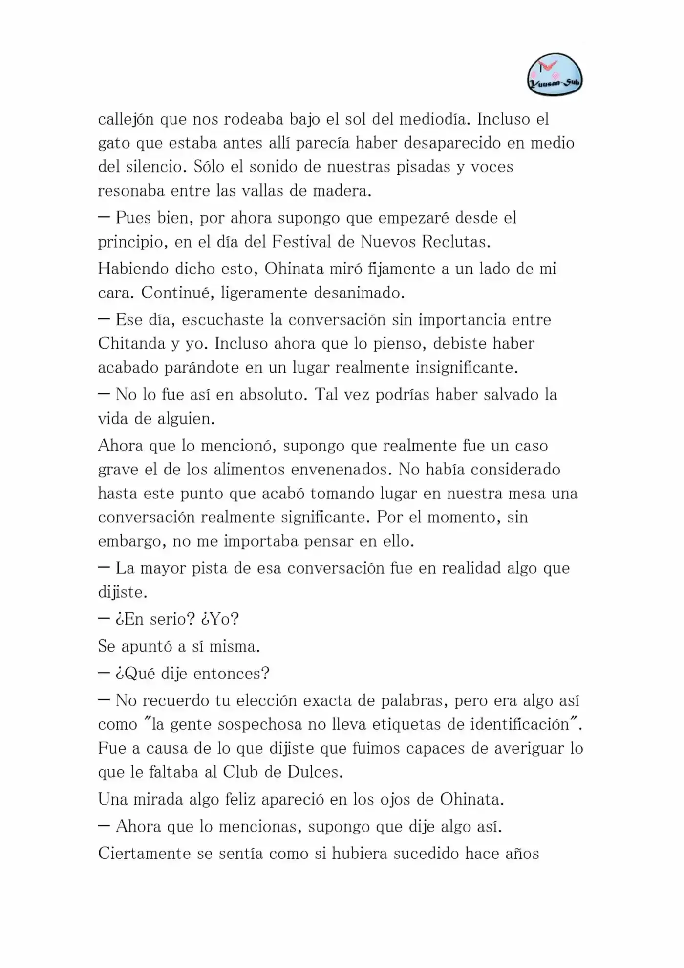 Hyouka (novela) (2001) - Capítulo 37 - Página 12 - LectorTMOo