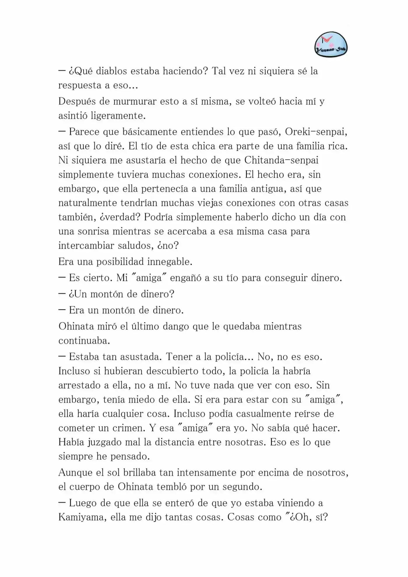 Hyouka (novela) (2001) - Capítulo 37 - Página 38 - LectorTMOo