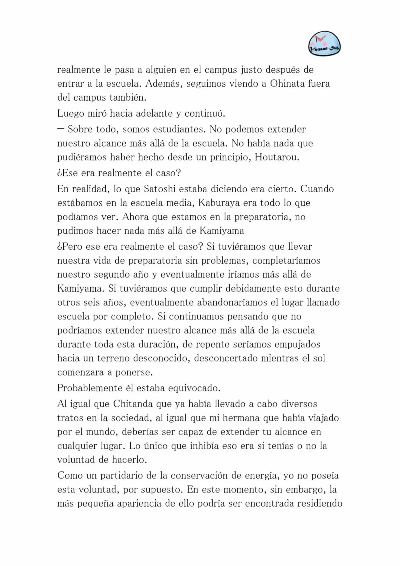 Hyouka (novela) (2001) - Capítulo 38 - Página 5 - LectorTMOo