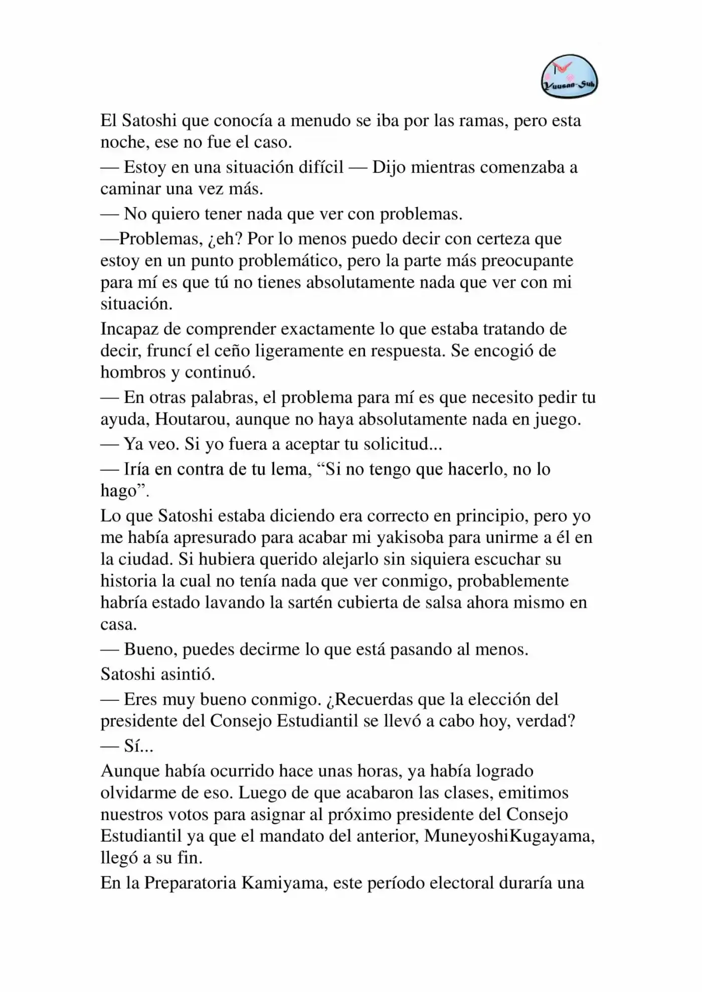 Hyouka (novela) (2001) - Capítulo 39 - Página 10 - LectorTMOo