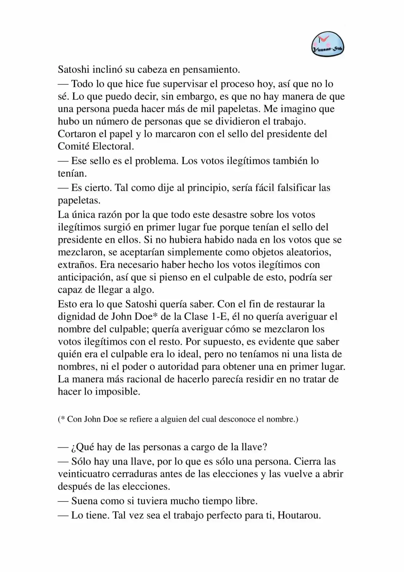 Hyouka (novela) (2001) - Capítulo 39 - Página 31 - LectorTMOo