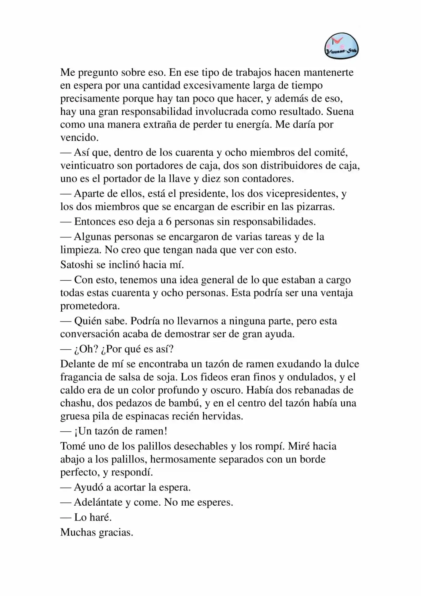 Hyouka (novela) (2001) - Capítulo 39 - Página 32 - LectorTMOo