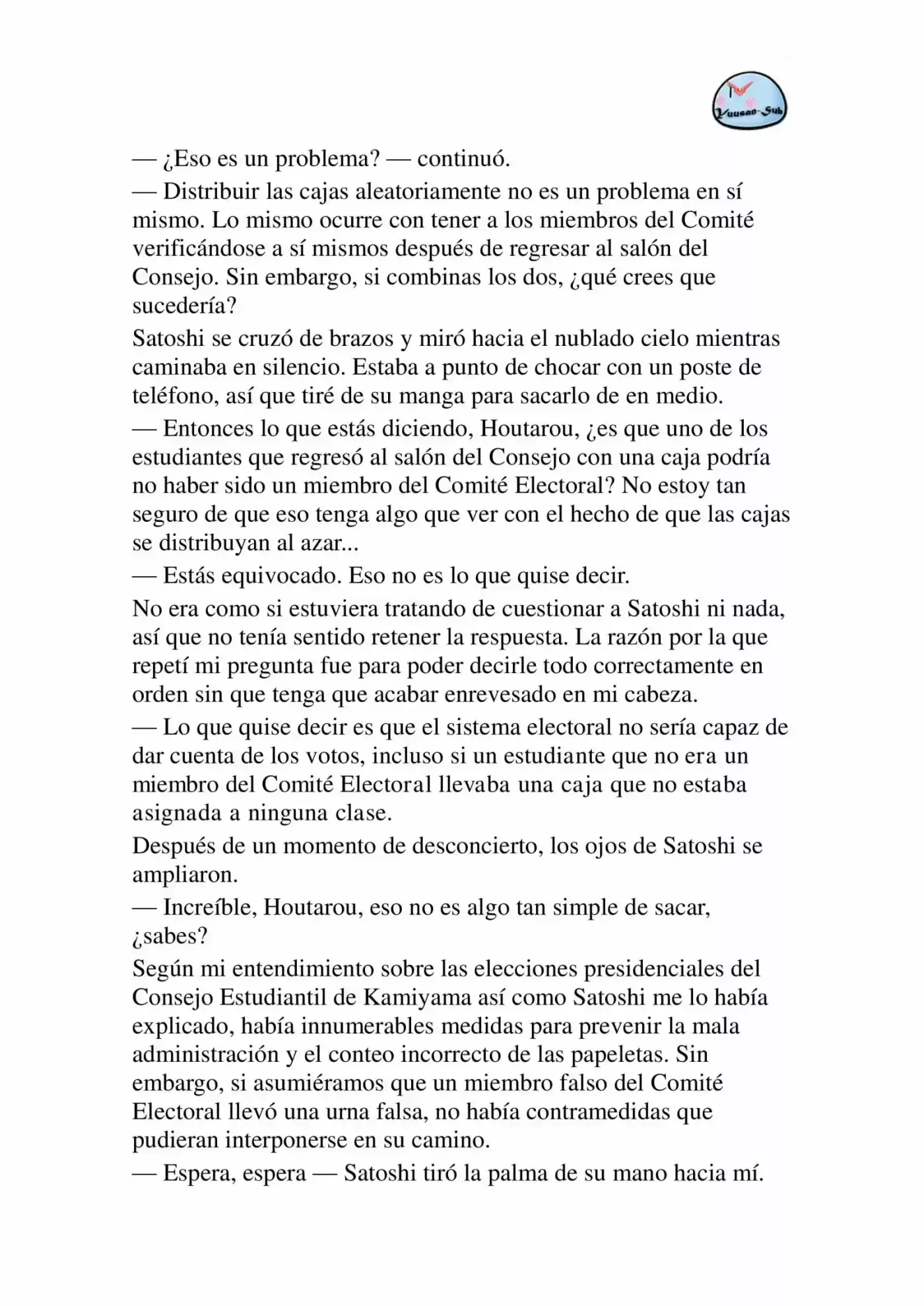 Hyouka (novela) (2001) - Capítulo 39 - Página 40 - LectorTMOo