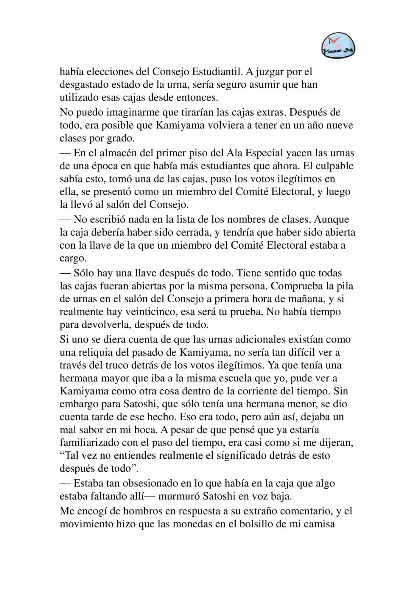 Hyouka (novela) (2001) - Capítulo 39 - Página 43 - LectorTMOo