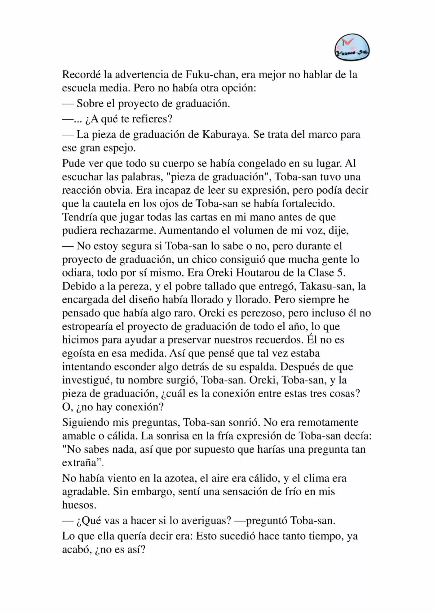 Hyouka (novela) (2001) - Capítulo 40.5 - Página 8 - LectorTMOo