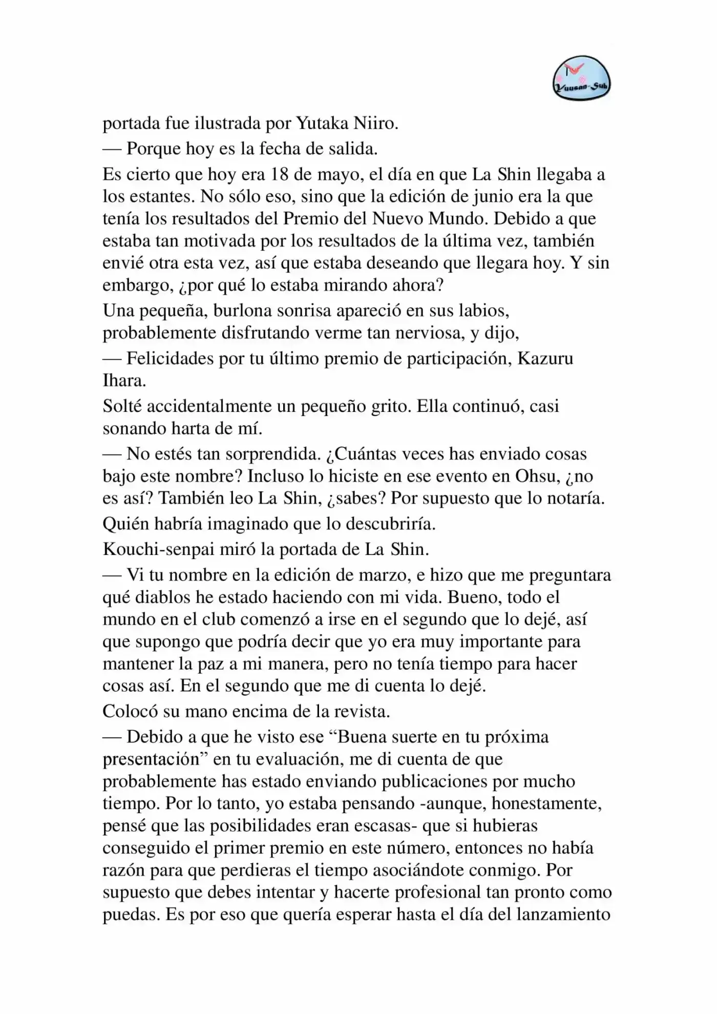 Hyouka (novela) (2001) - Capítulo 42.5 - Página 37 - LectorTMOo
