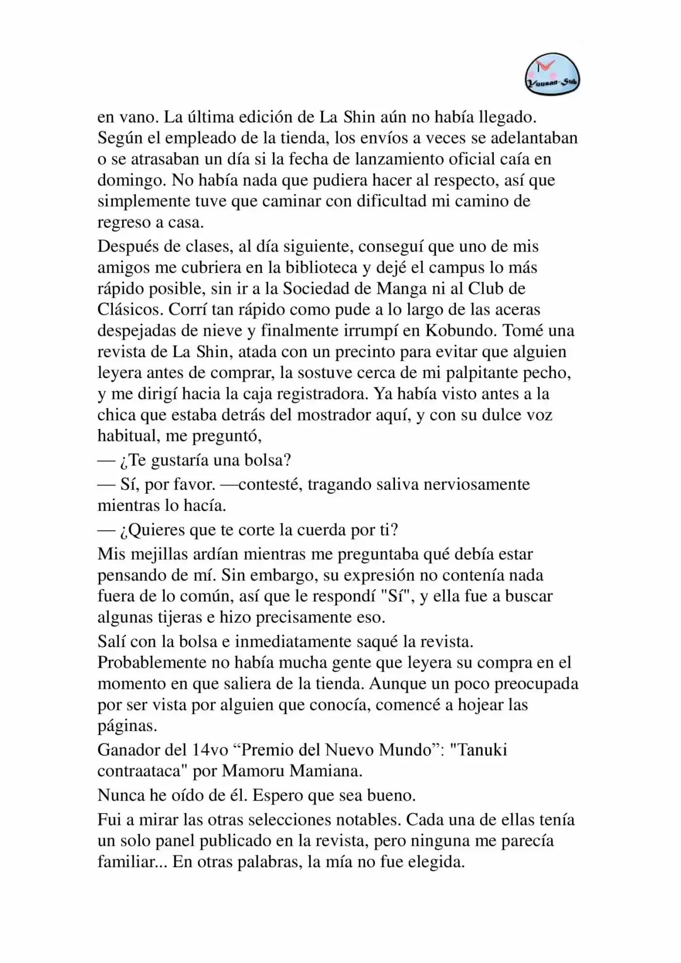 Hyouka (novela) (2001) - Capítulo 42 - Página 5 - LectorTMOo