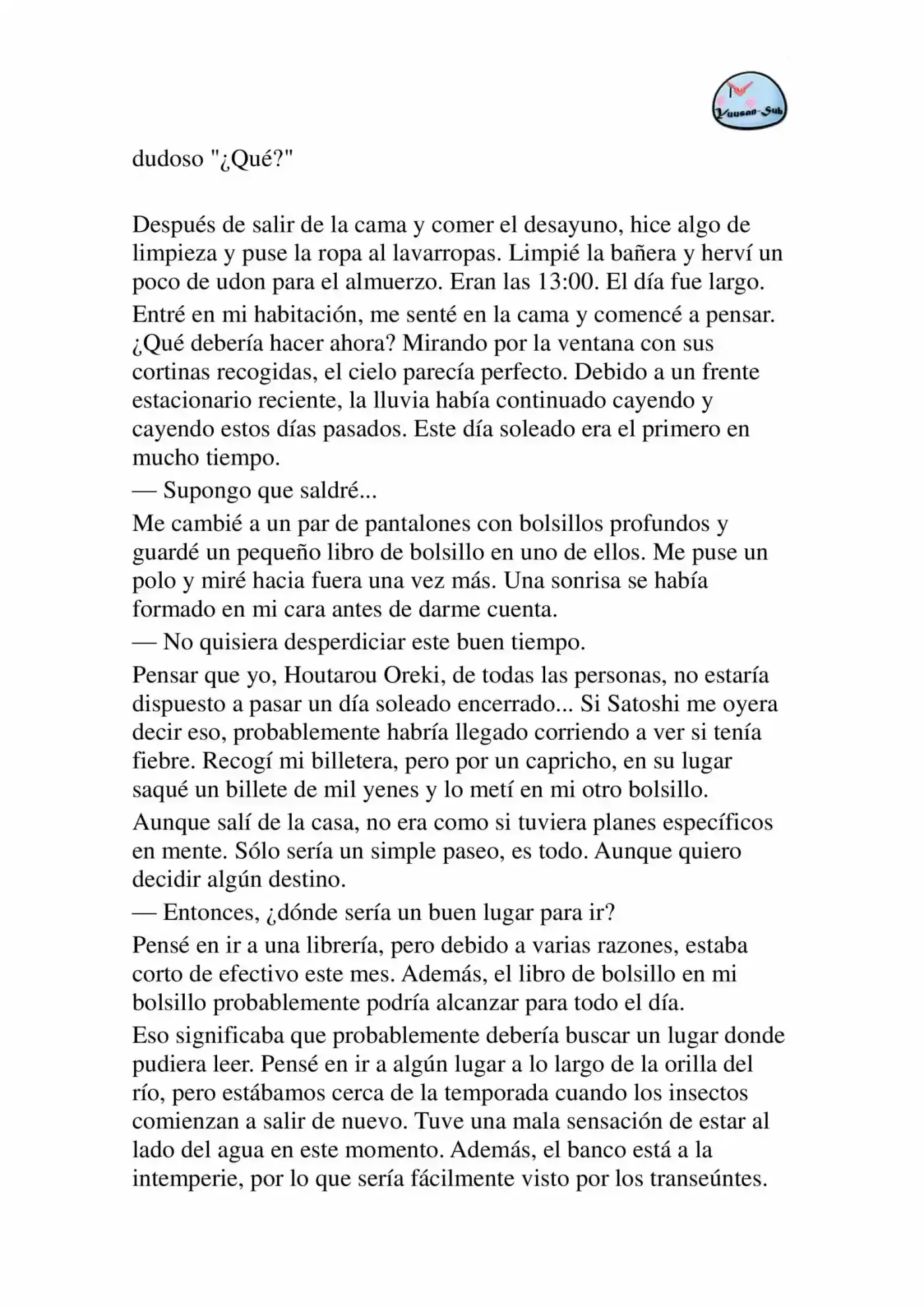 Hyouka (novela) (2001) - Capítulo 43 - Página 4 - LectorTMOo