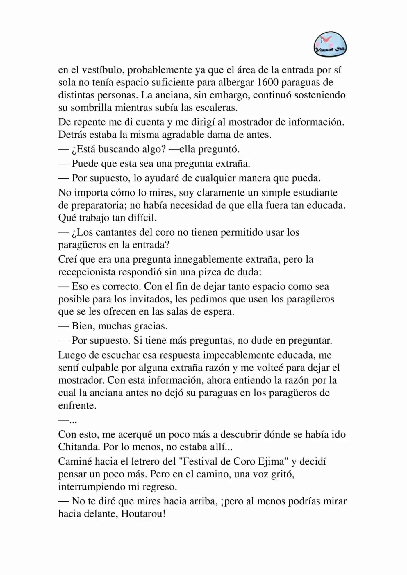 Hyouka (novela) (2001) - Capítulo 44 - Página 36 - LectorTMOo
