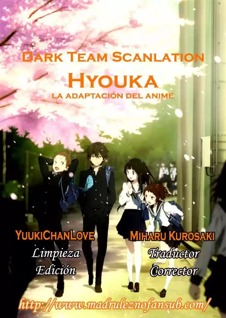 Hyouka (2012) - Capítulo 3 - Página 29 - LectorTMOo