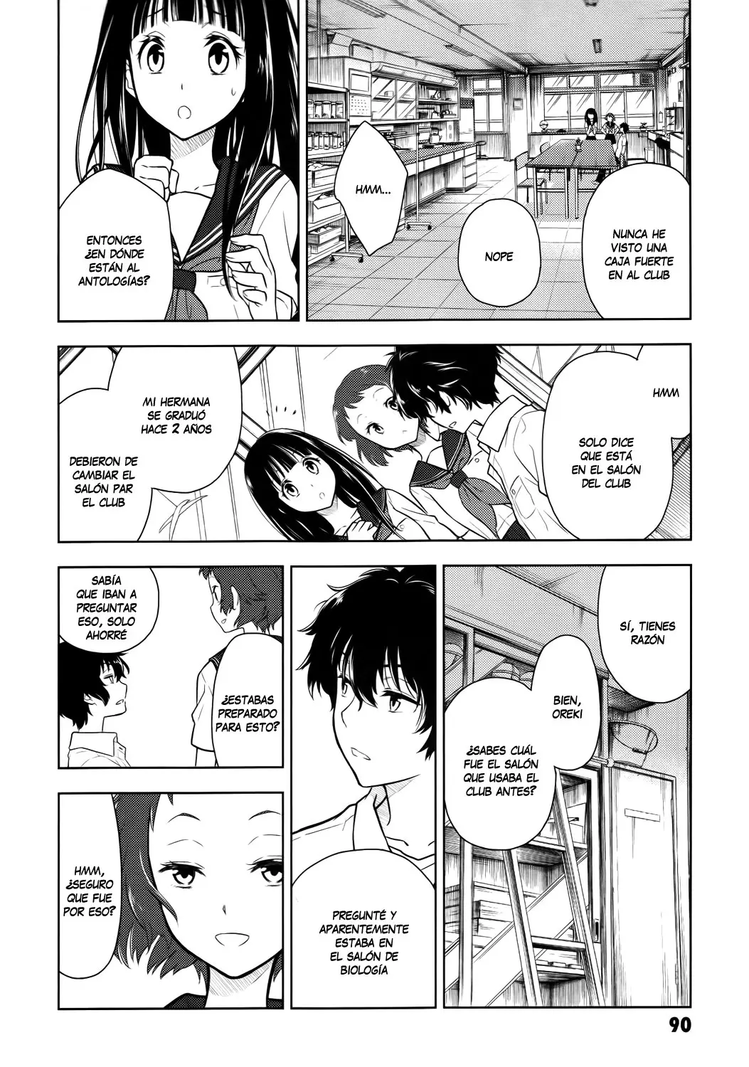 Hyouka (2012) - Capítulo 7 - Página 8 - LectorTMOo