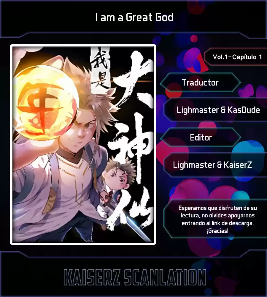 I Am a Great God (2018) - Capítulo 1 - Página 1 - LectorTMOo