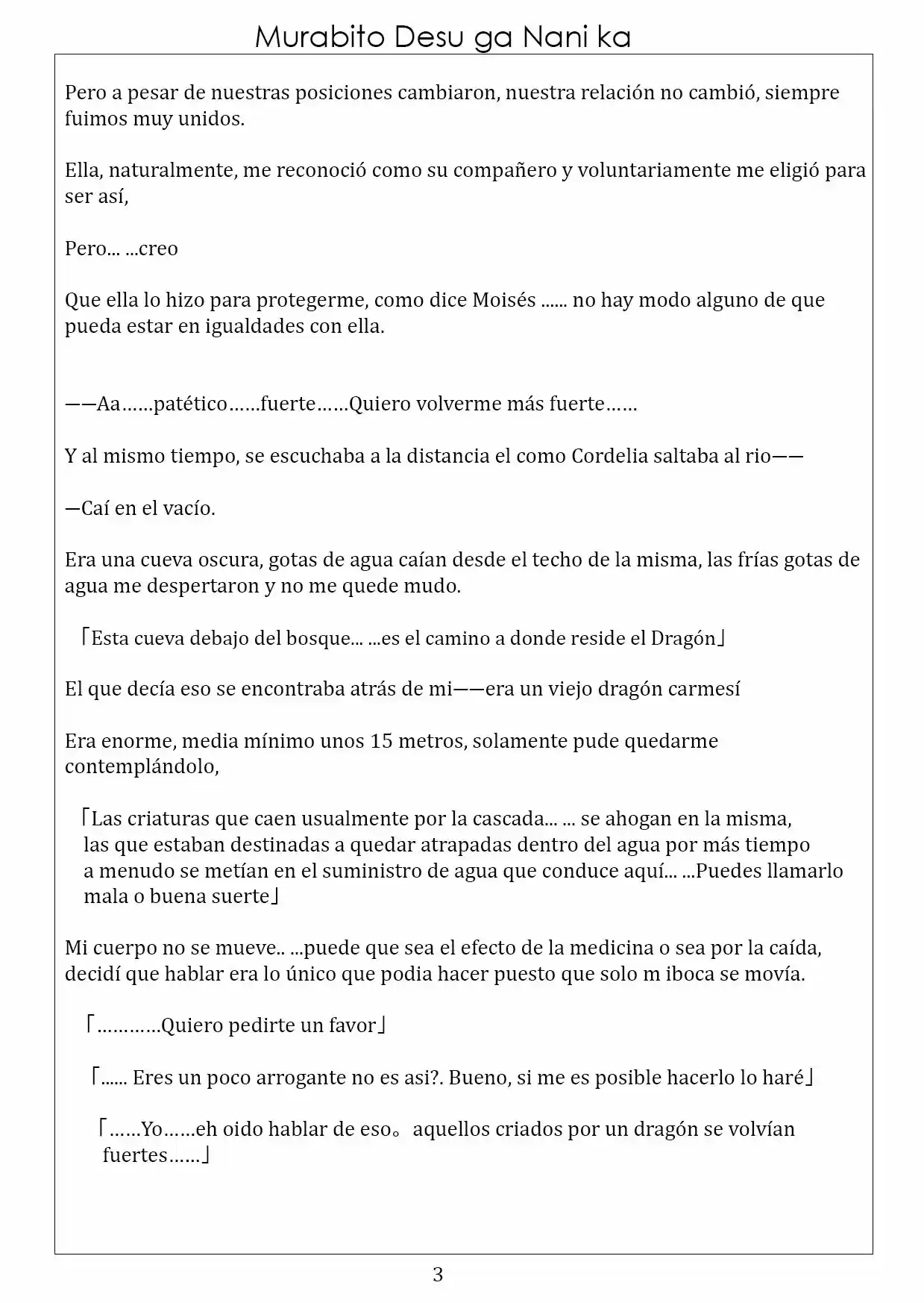 I am a villager, what about it? (2016) - Capítulo 0.2 - Página 4 - LectorTMOo