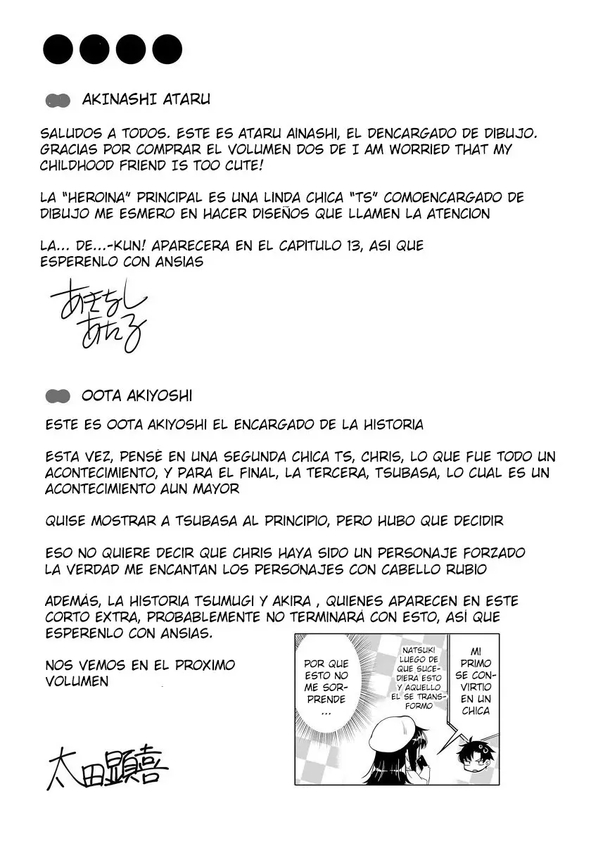 I am Worried that my Childhood Friend is too Cute! (2020) - Capítulo 12.5 - Página 12 - LectorTMOo