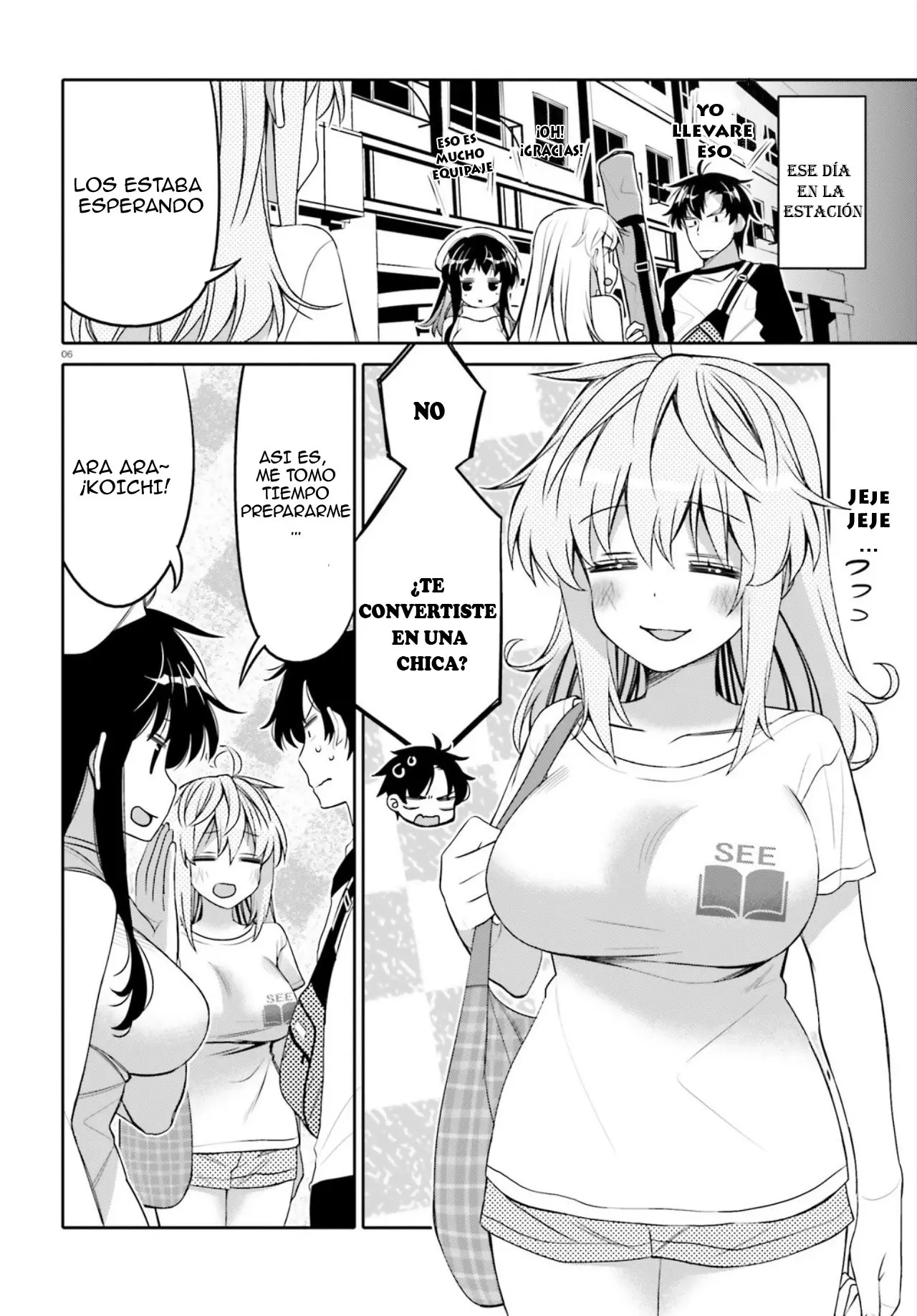 I am Worried that my Childhood Friend is too Cute! (2020) - Capítulo 8 - Página 7 - LectorTMOo
