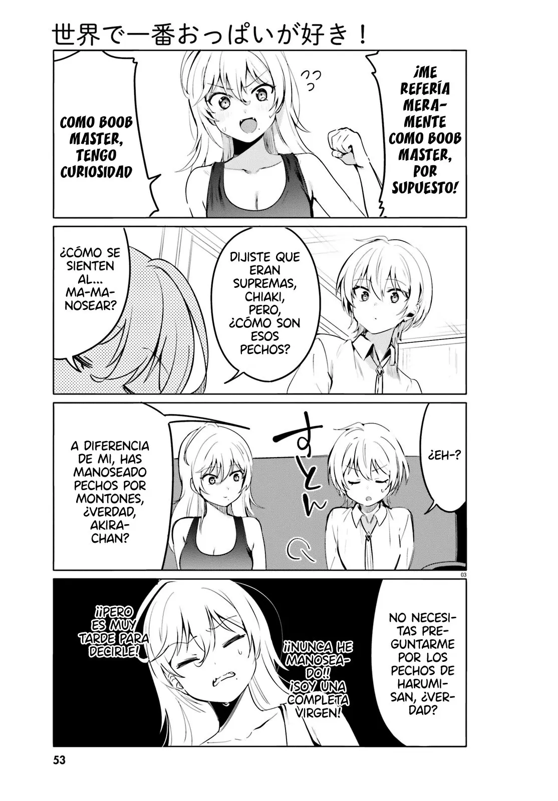 I Like OPPAI Best in the World! (2018) - Capítulo 36 - Página 4 - LectorTMOo