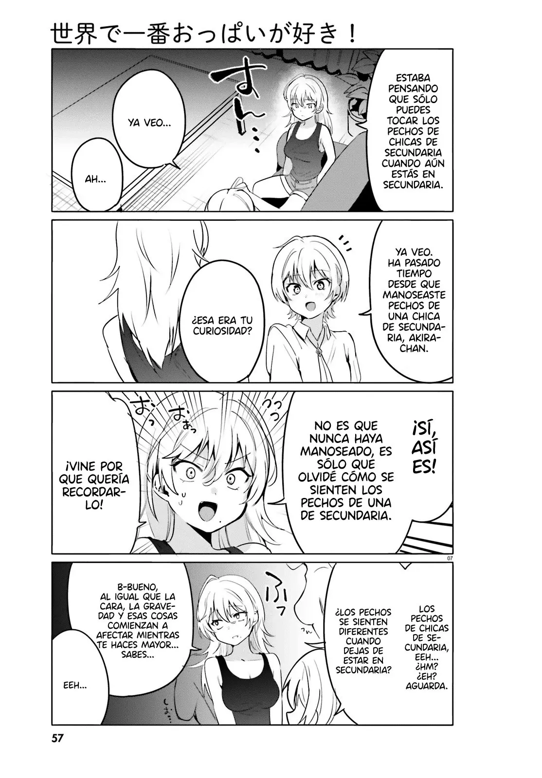 I Like OPPAI Best in the World! (2018) - Capítulo 36 - Página 8 - LectorTMOo