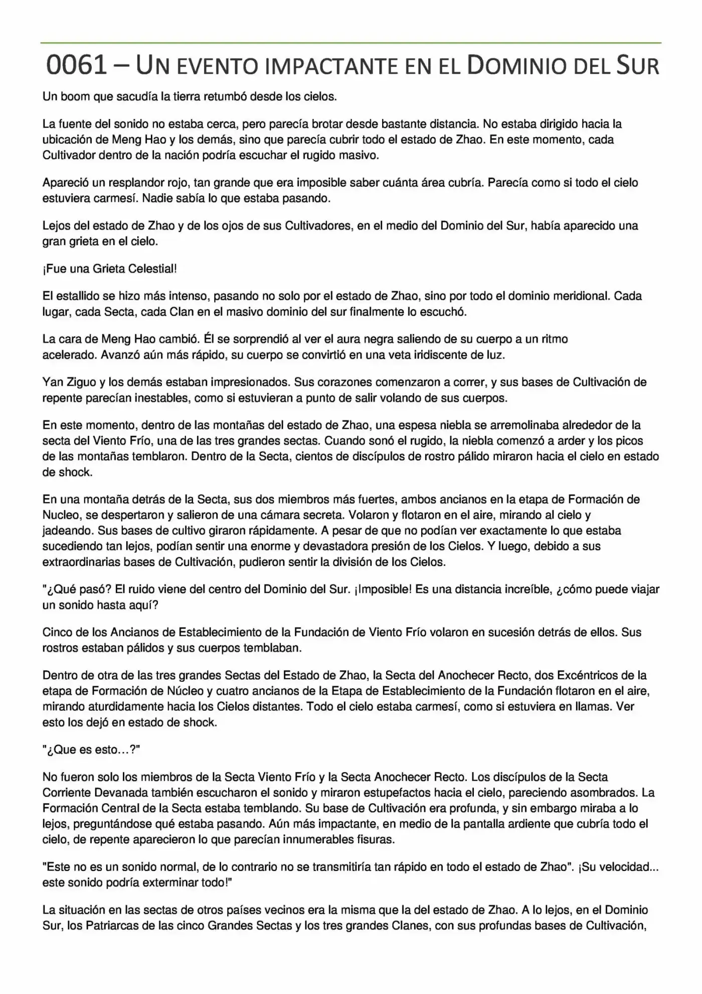 I Shall Seal The Heavens (2015) - Capítulo 61 - Página 1 - LectorTMOo