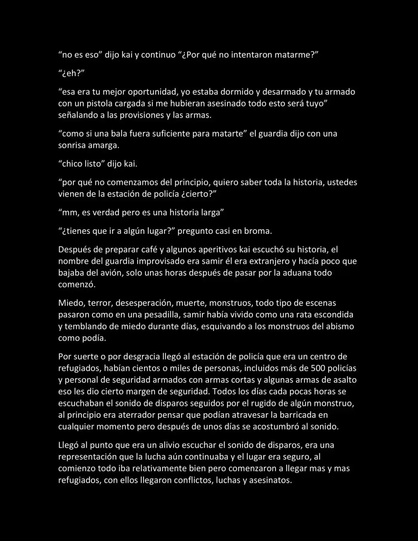 I survive in the dark world (2017) - Capítulo 21 - Página 5 - LectorTMOo